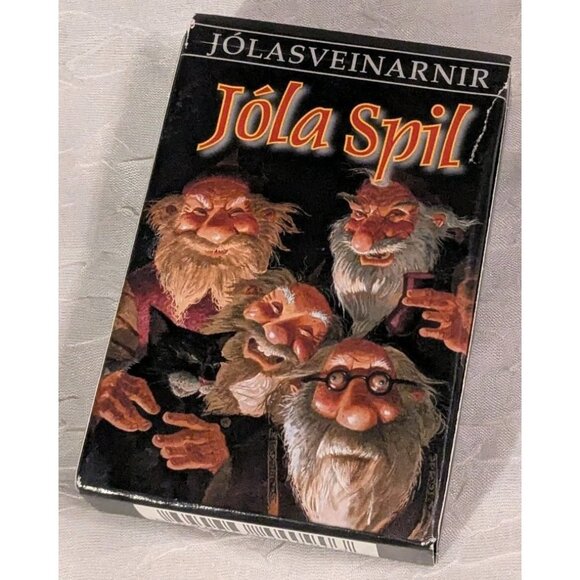 The Icelandic Yule Lads Playing Cards Deck Christmas Trolls Brian Pilkington Odd - Picture 13 of 16